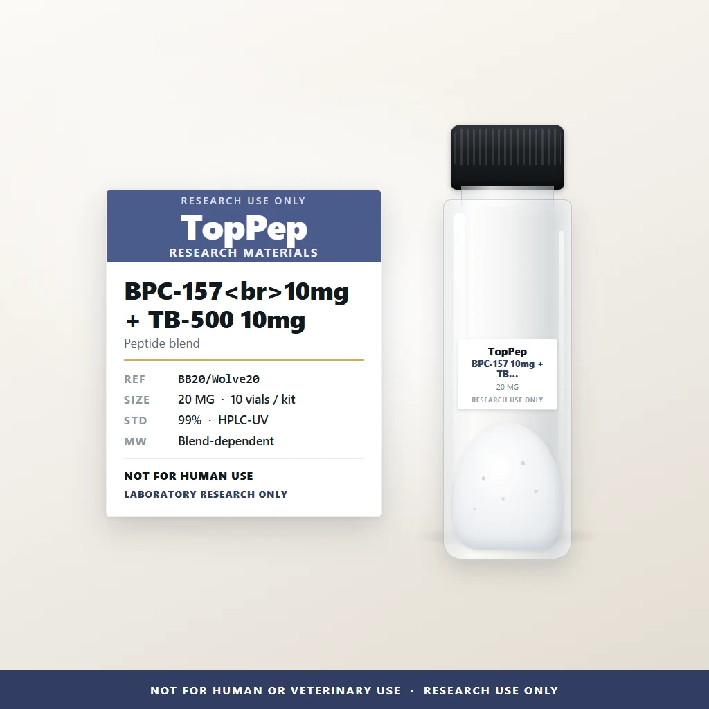 BB20/Wolve20 — Peptide blend reference material
