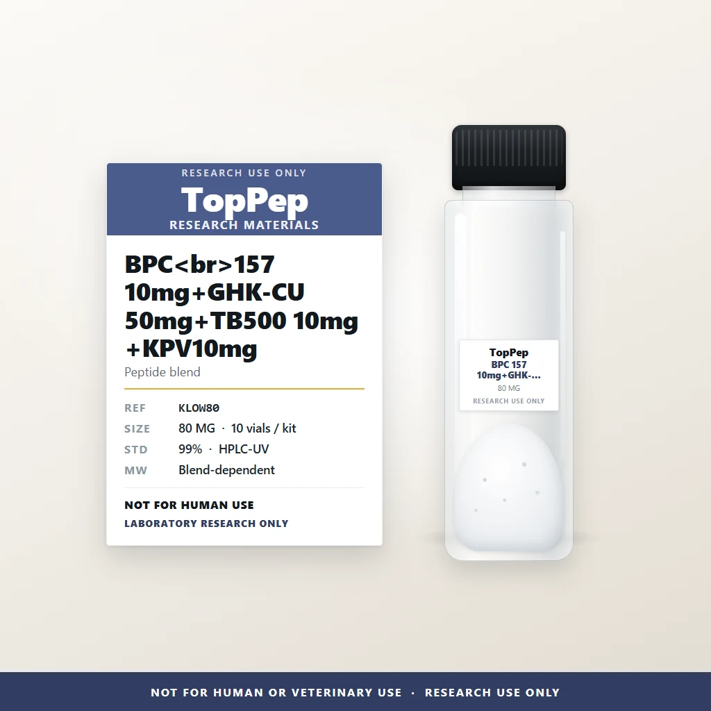 KLOW80 — Peptide blend reference material