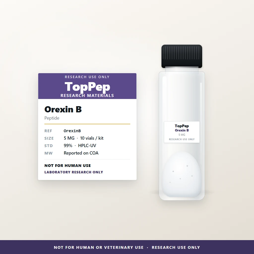 OrexinB — Peptide reference material