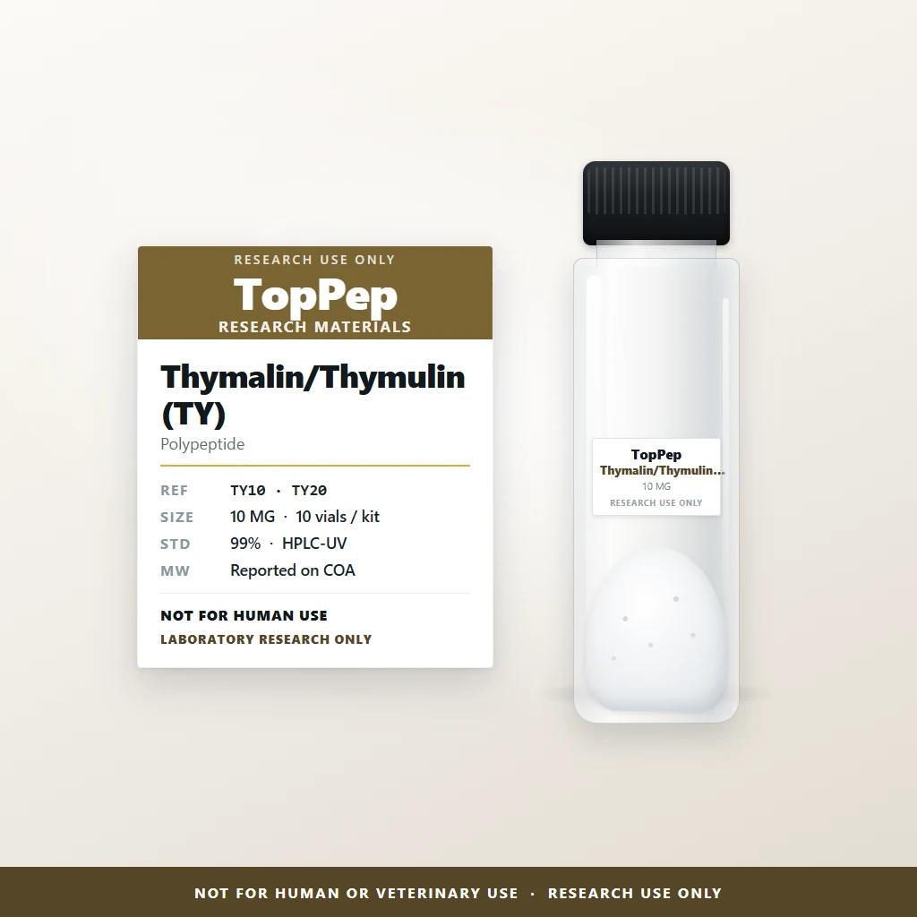 TY10 — Polypeptide reference material